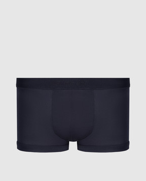 Zimmerli Blue boxer briefs with a logo pattern 2861445