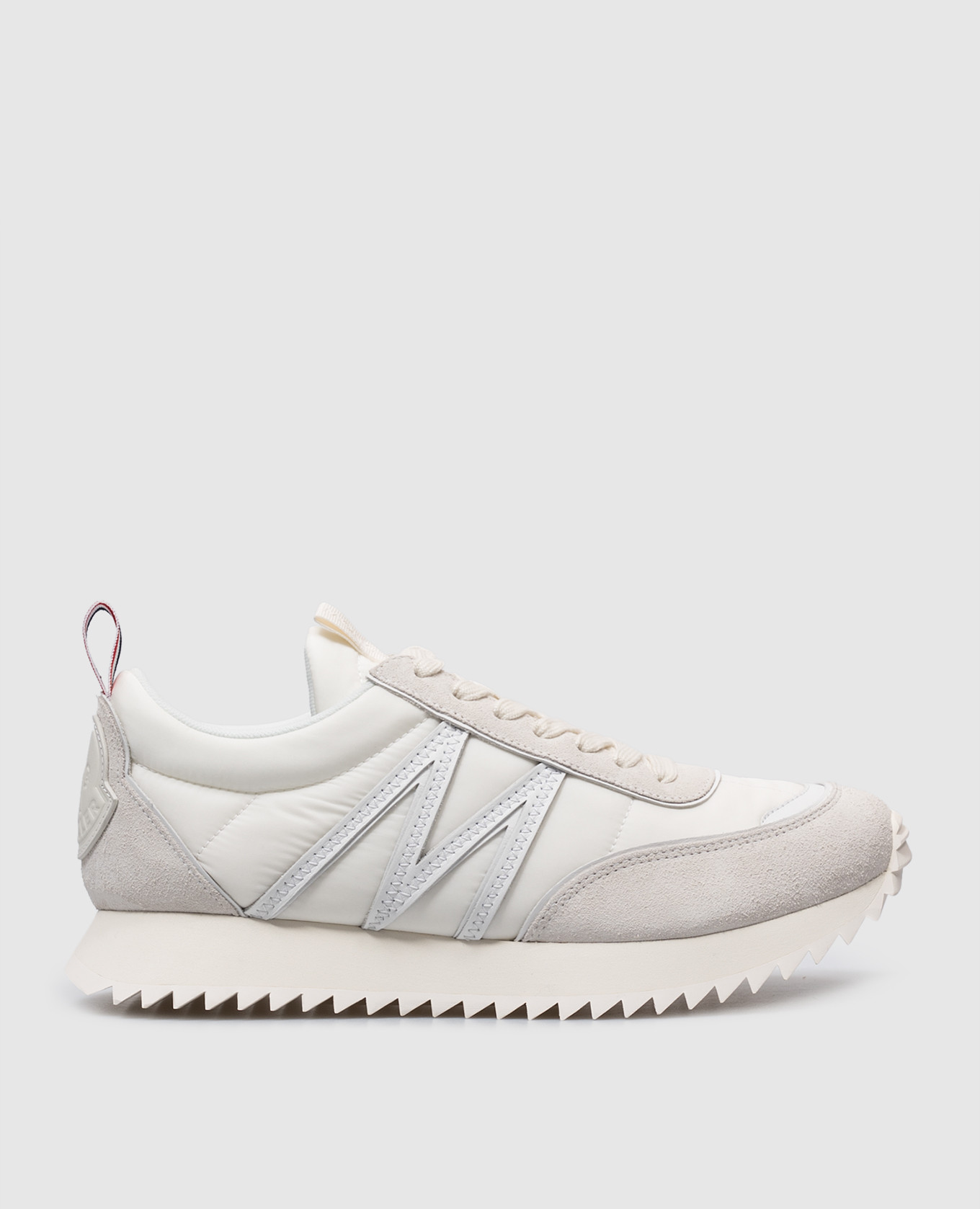 Pacey white logo combo sneakers Moncler