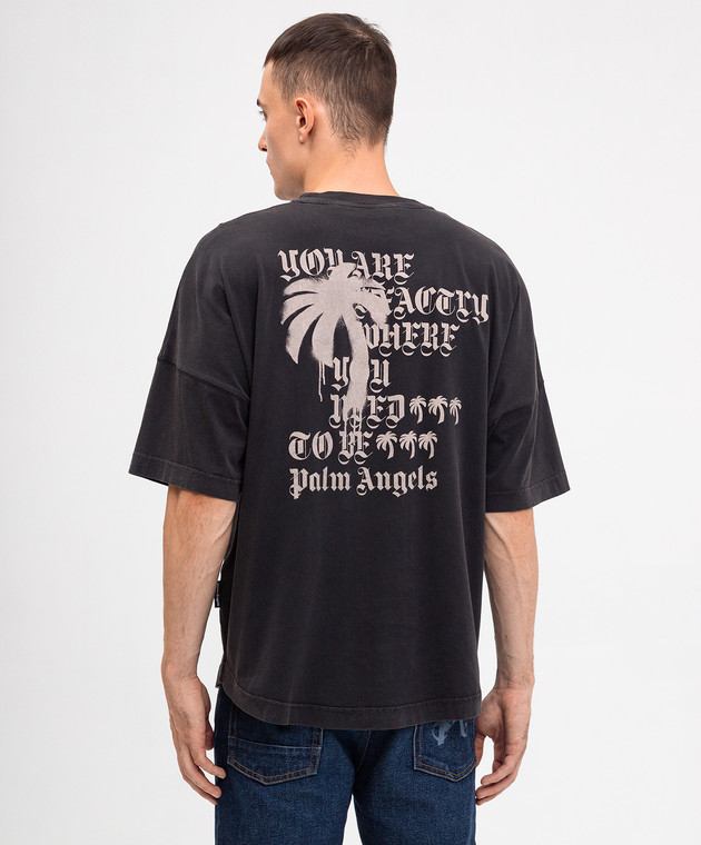 Tシャツ・カットソー Palm Angels SS24 MONOGRAM SHIRT (PMES023_R24FAB0011103) Men's t-shirts with logo, graphics & monogram | Palm Angels®