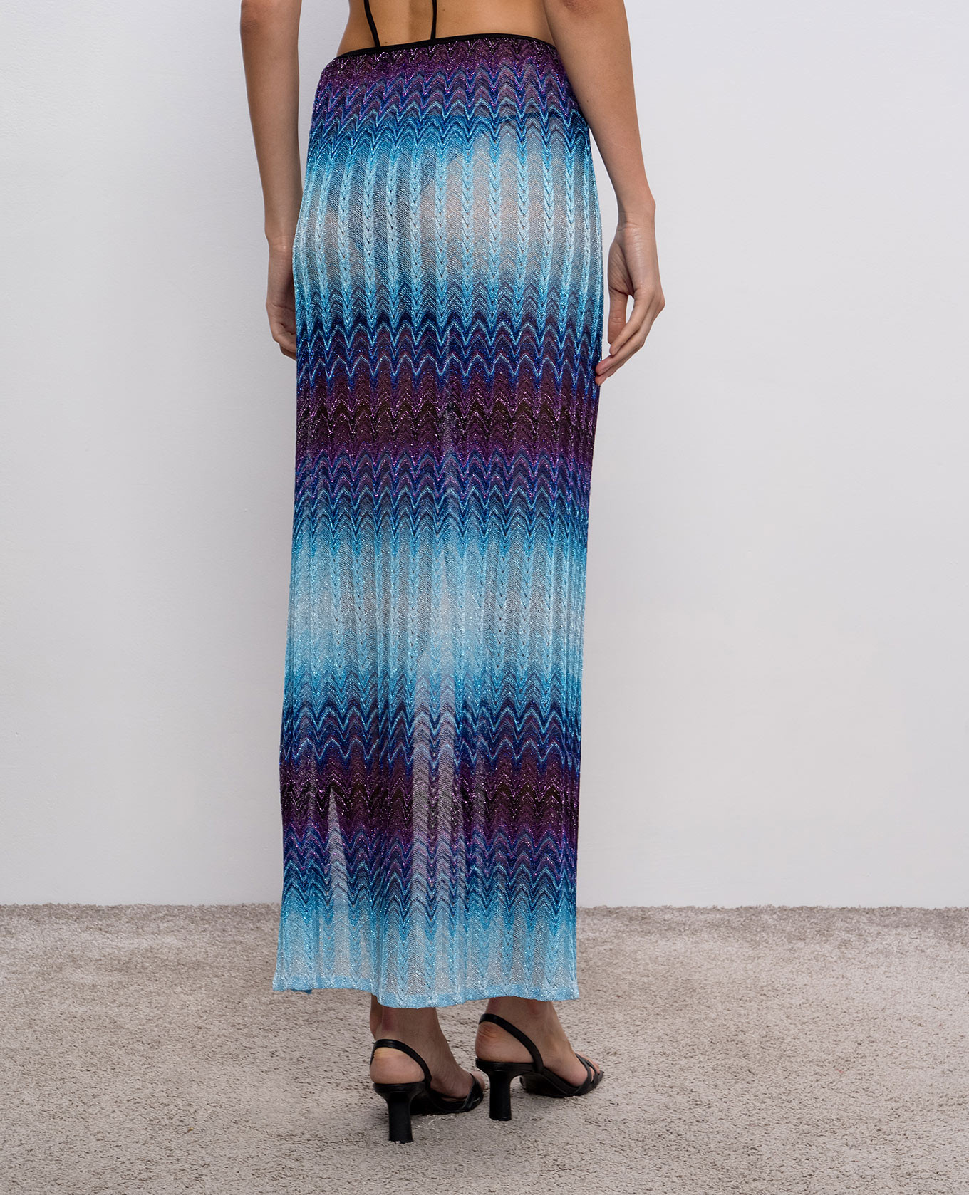 

Beach skirt with lurex pattern Missoni, White