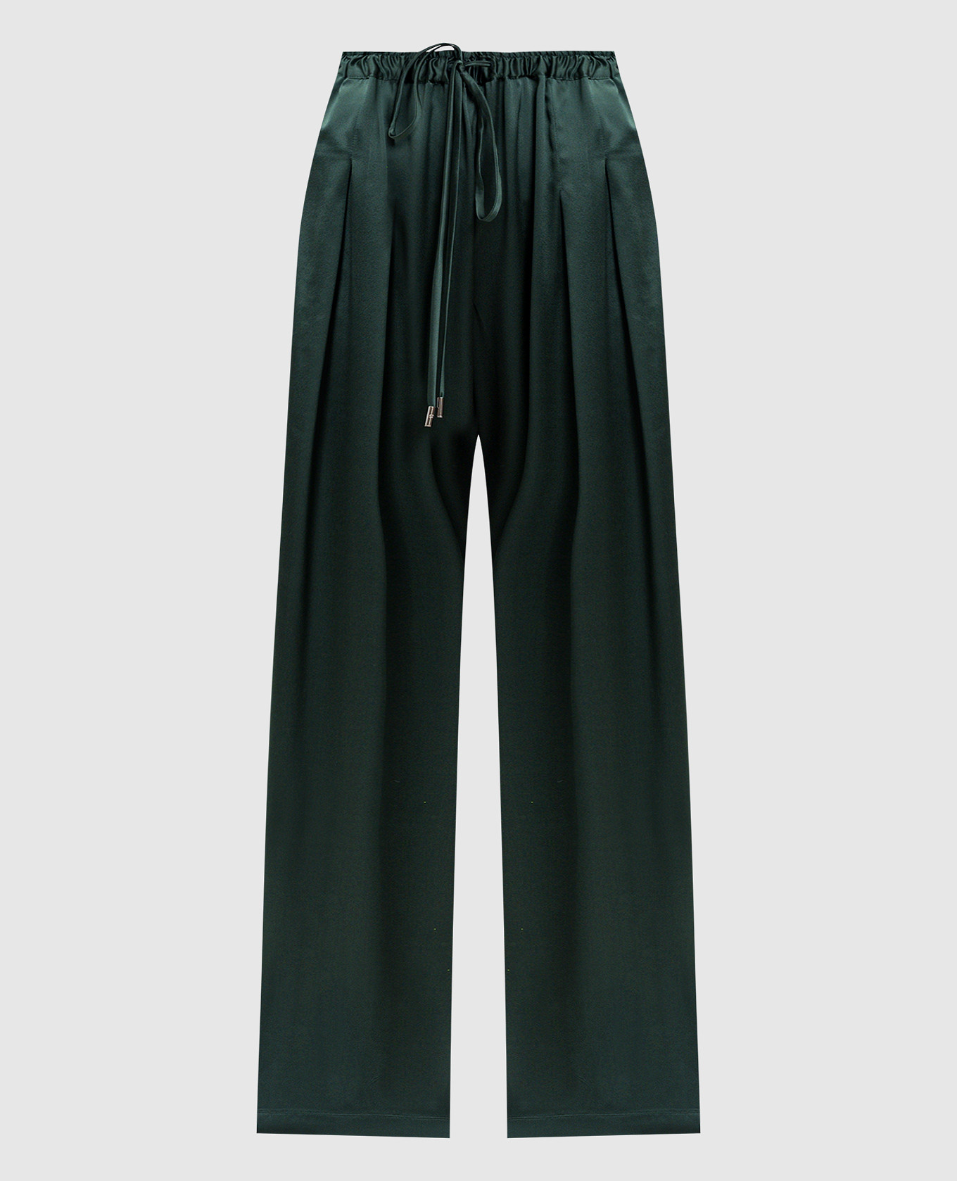 

Green silk pants Ermanno Scervino
