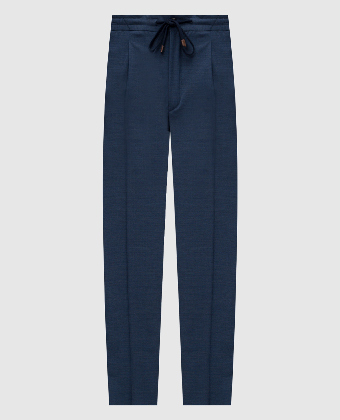 Blue wool pants Incotex