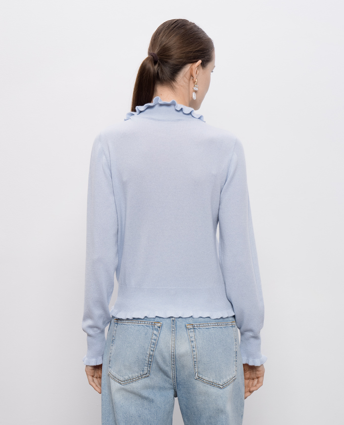 

Blue cashmere sweater Valentino, Light blue