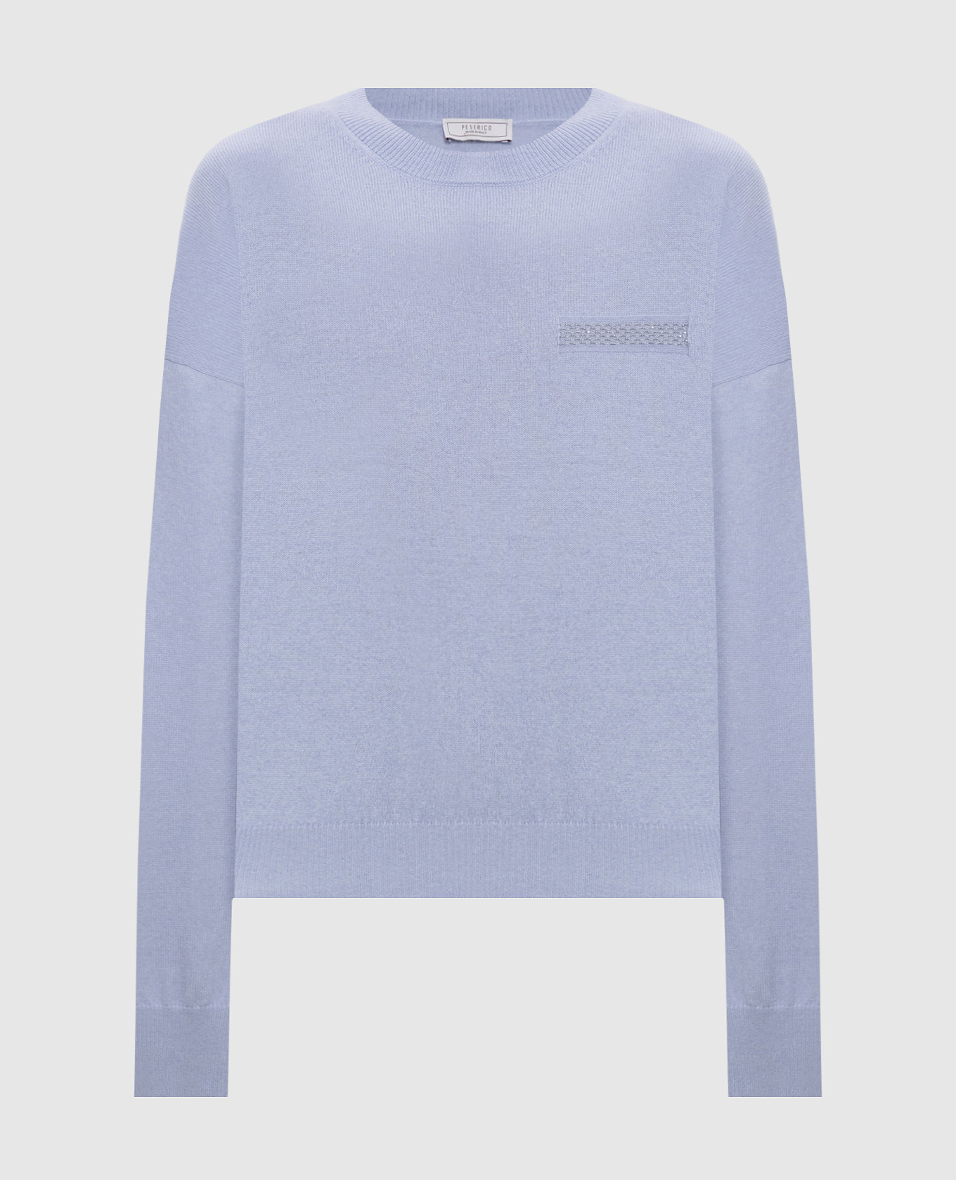 

Blue wool, silk and cashmere jumper Peserico, Light blue