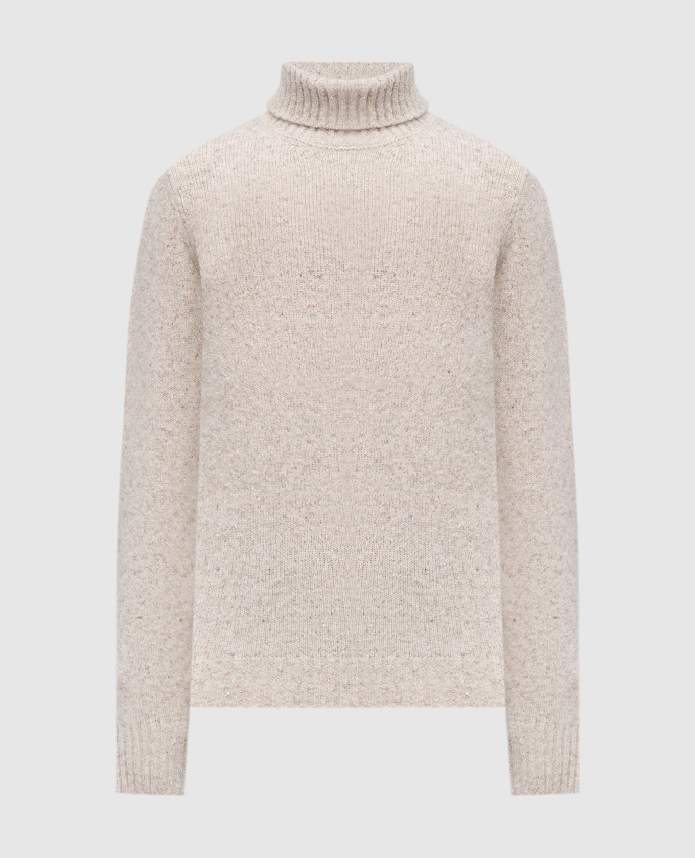 

Beige alpaca and silk sweater Peserico