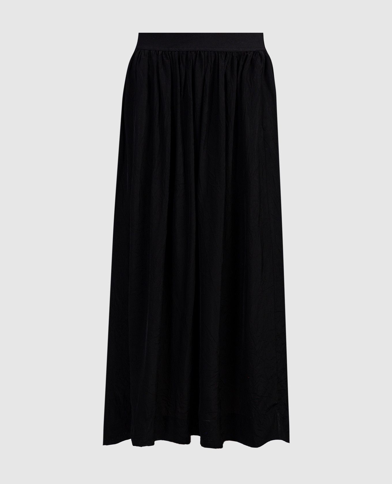 

Black skirt with a reaper effect UMA WANG