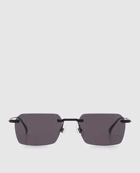 Dunhill Black sunglasses with logo DU0061S