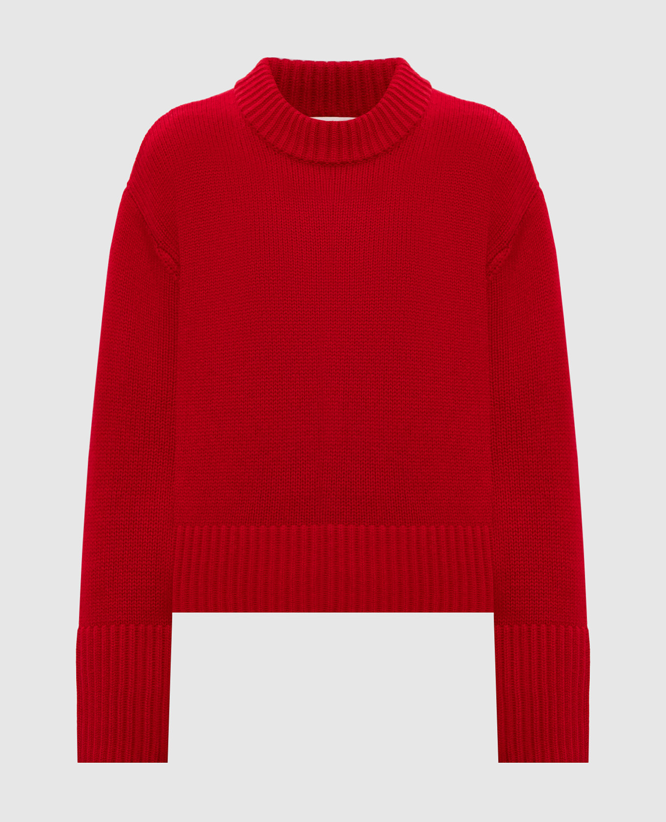 Sony red cashmere sweater LISA YANG