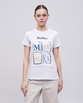 Max Mara COLIBRI white T-shirt COLIBRI