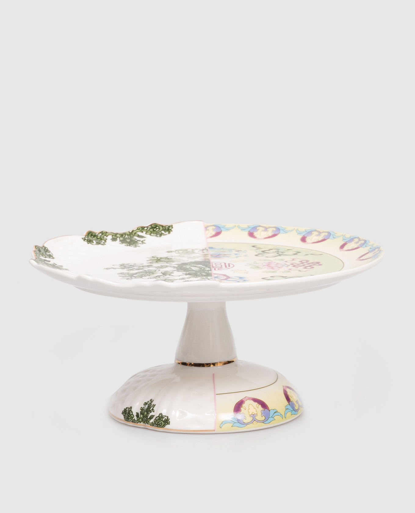 Raissa White Porcelain Cake Stand SELETTI