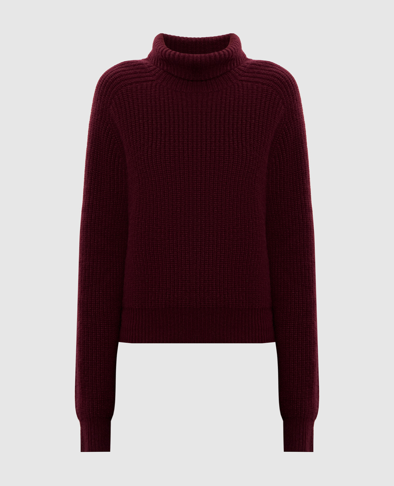 Burgundy cashmere sweater Jacob Lee
