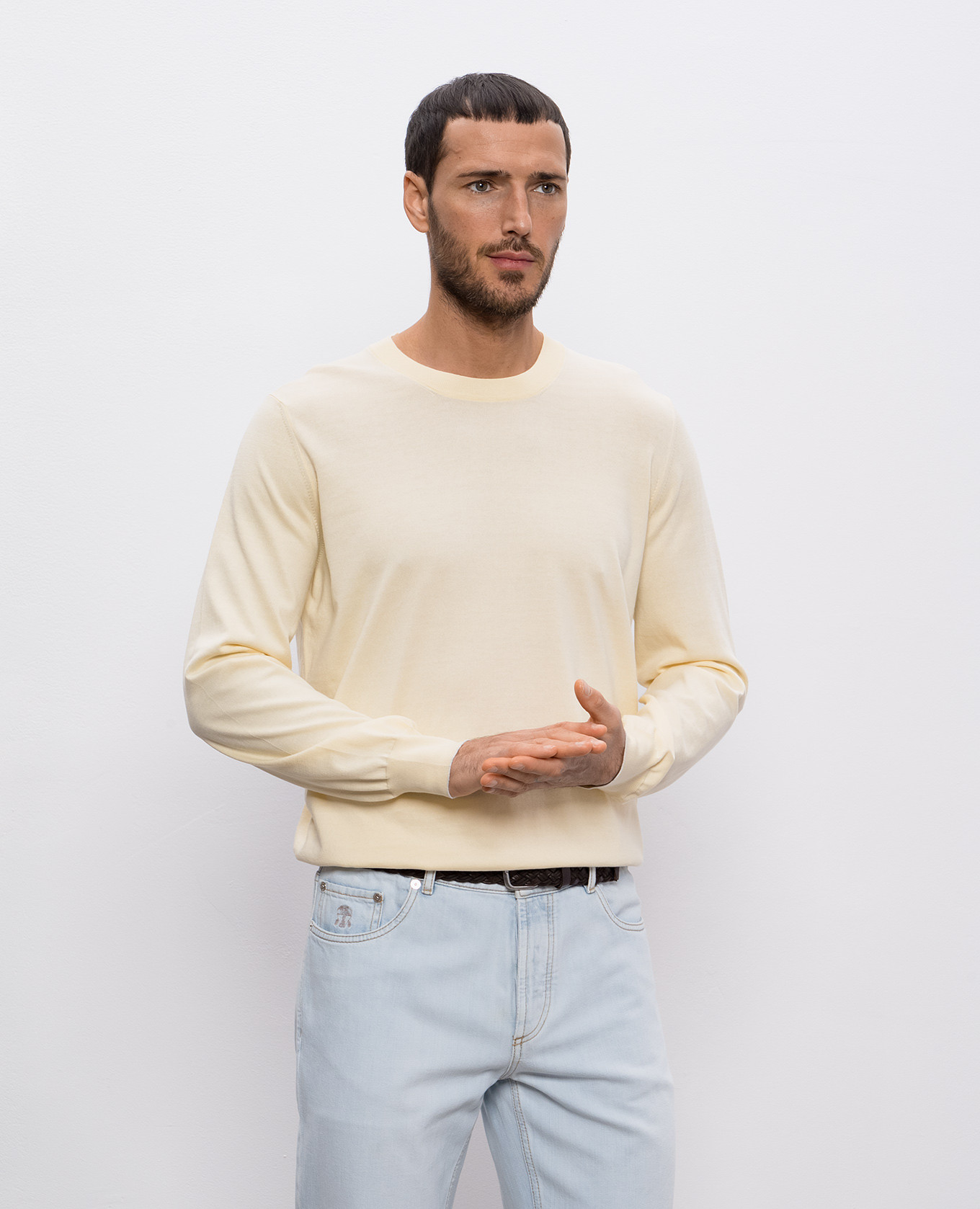 

Orange jumper Brunello Cucinelli