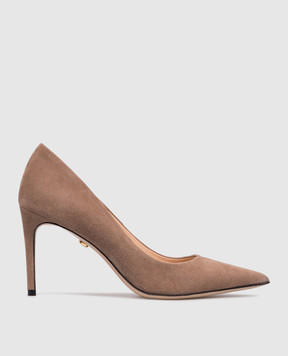 Babe Pay Pls Beige suede shoes 201801ZA