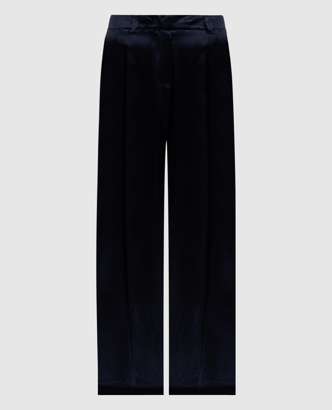 

Blue pants with shiny texture Peserico