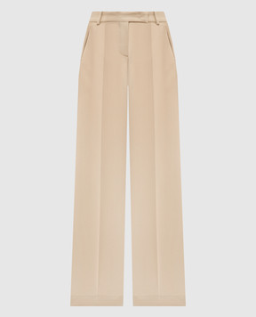 Ermanno Scervino Beige flared pants D446P712ILM