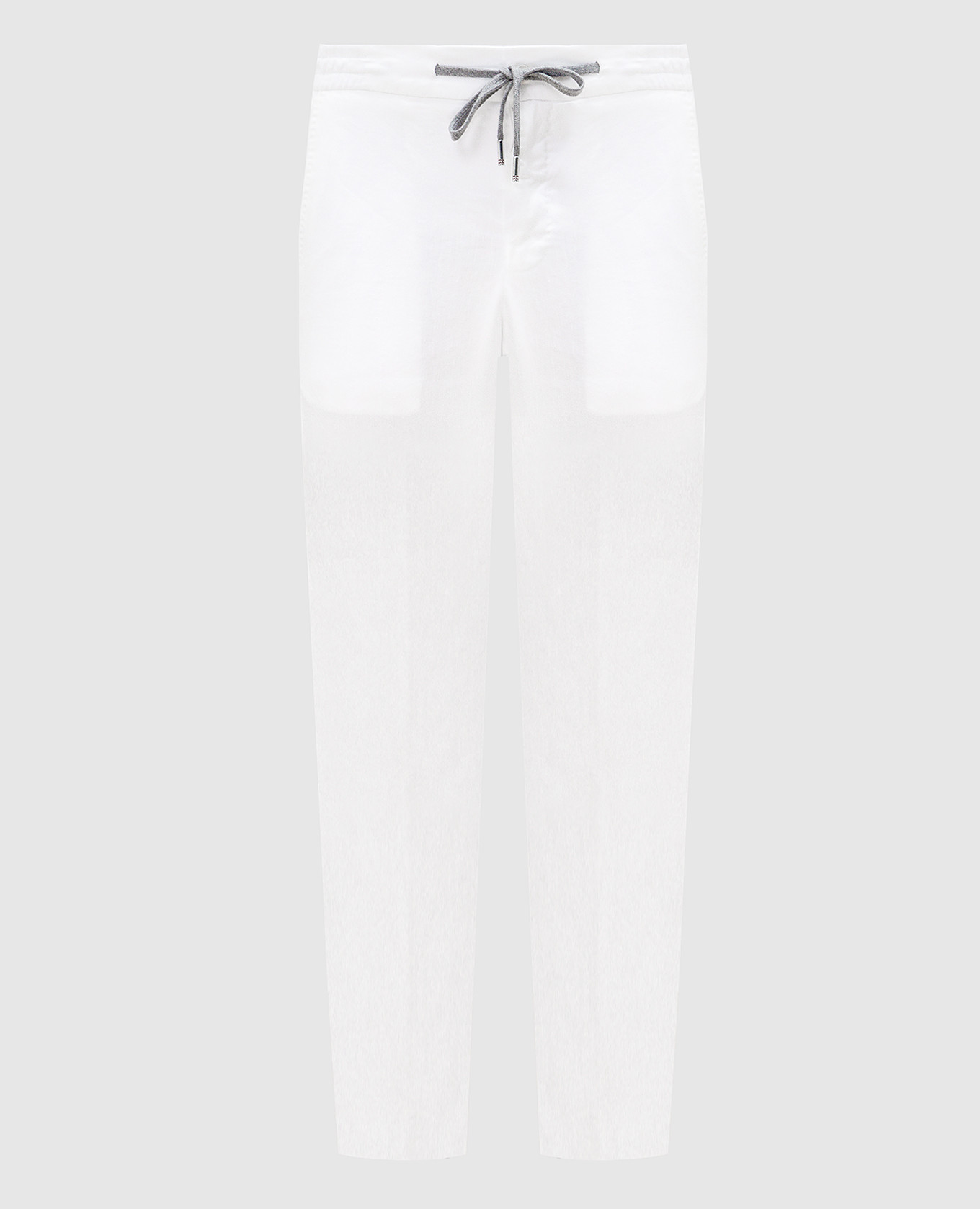 

White linen pants Marco Pescarolo