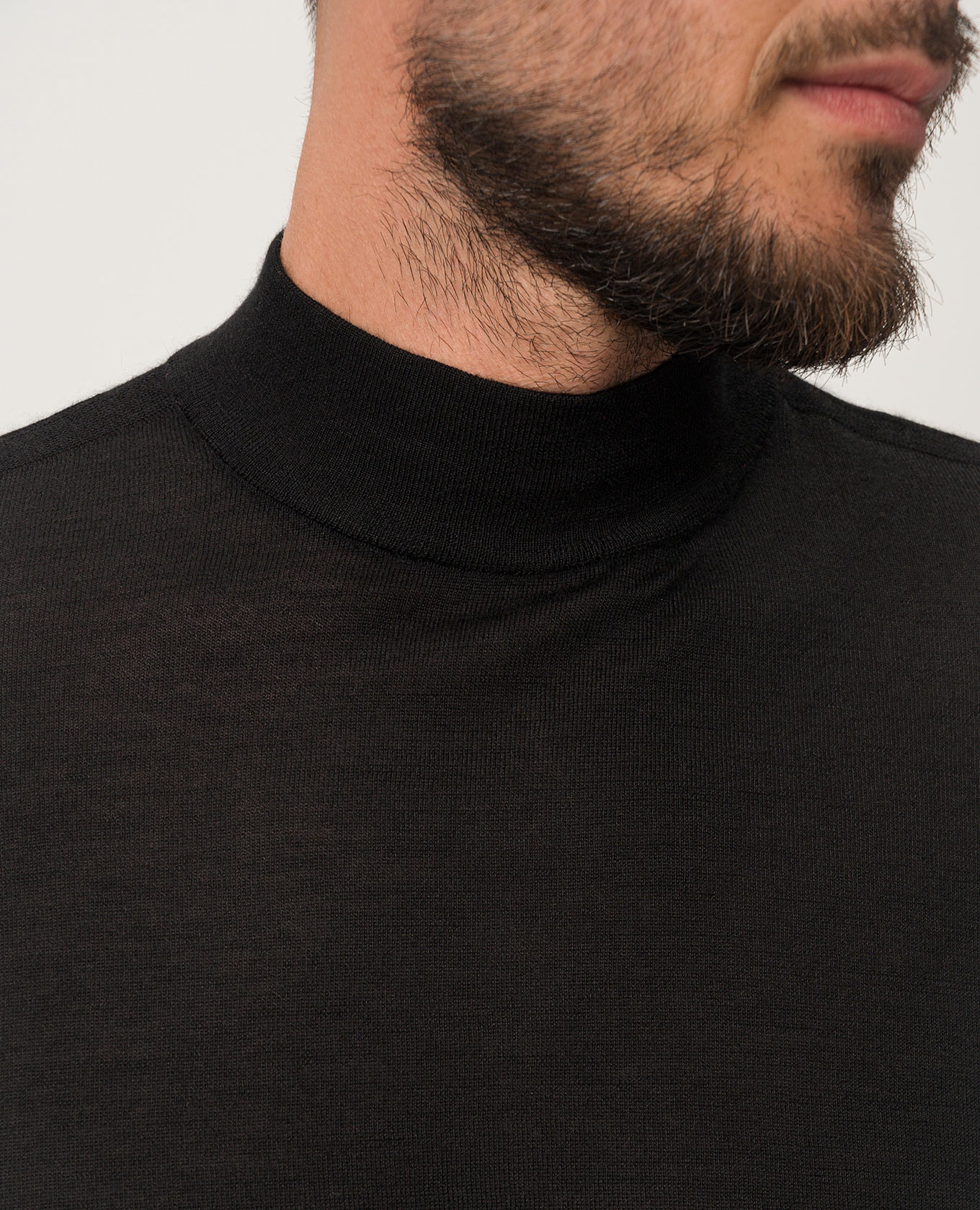 

Black cashmere and silk jumper Stefano Ricci
