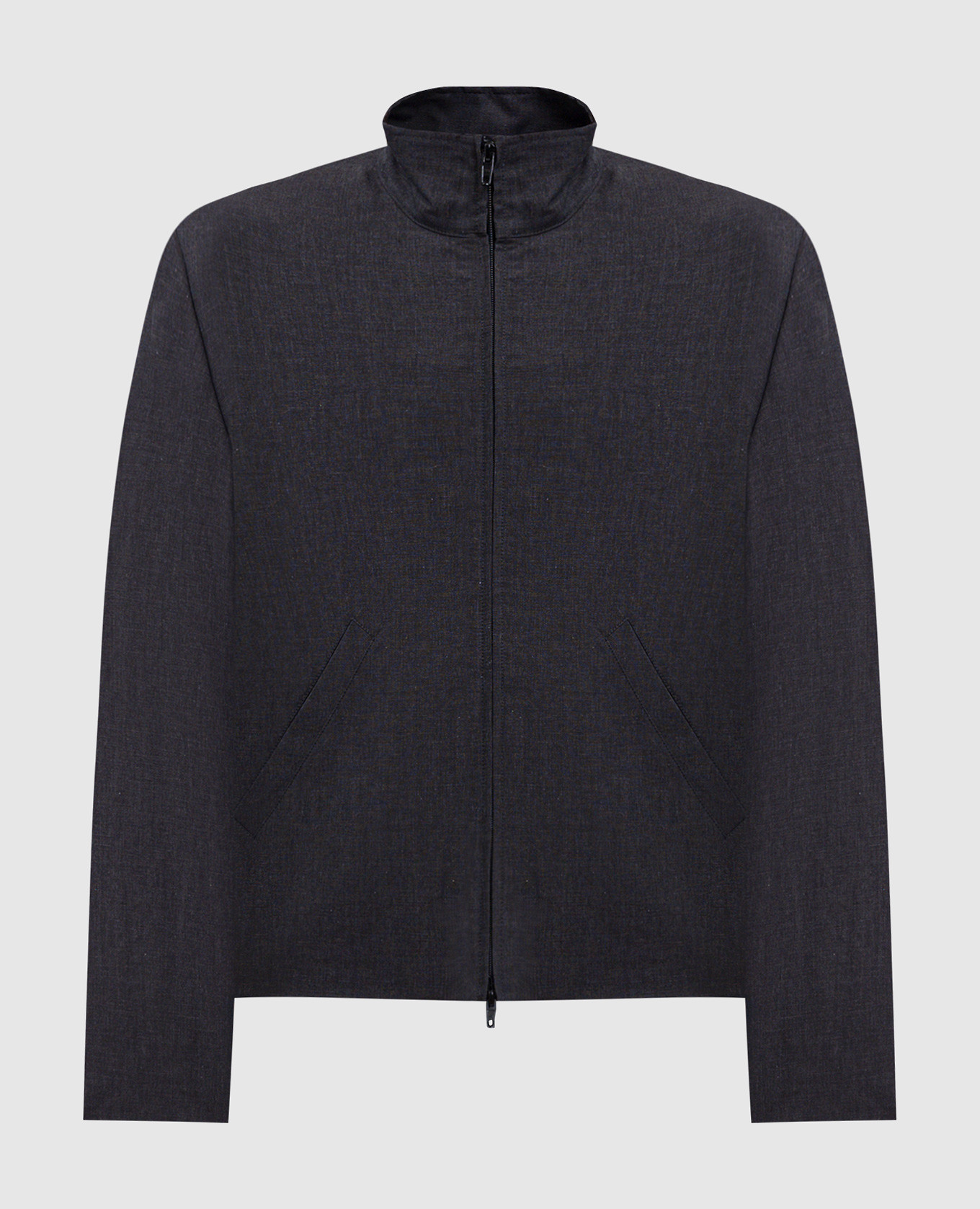 

Black jacket with linen Balenciaga