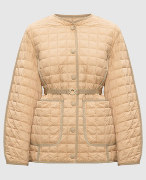 Moncler Alleuze beige down quilted jacket J20931A00047596K7