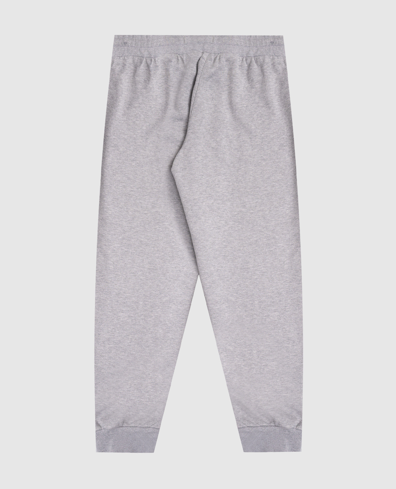 

Kids' grey melange joggers with logo Dolce&Gabbana