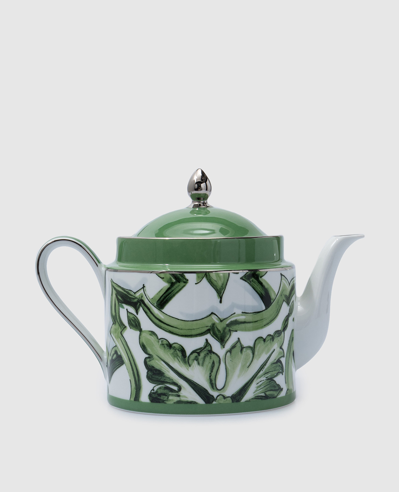 

Green porcelain teapot with print Dolce&Gabbana