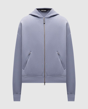 Palm Angels Grey sports jacket with logo PMEA292S25FAB001