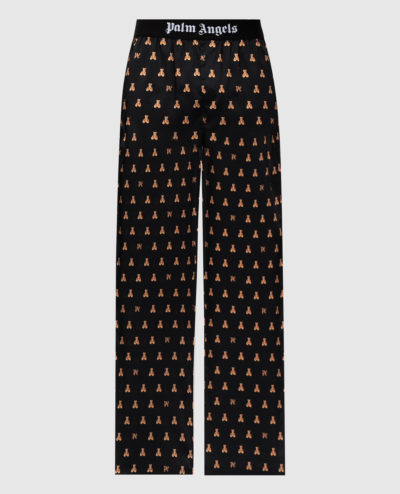Bear In Mind black patterned pants Palm Angels