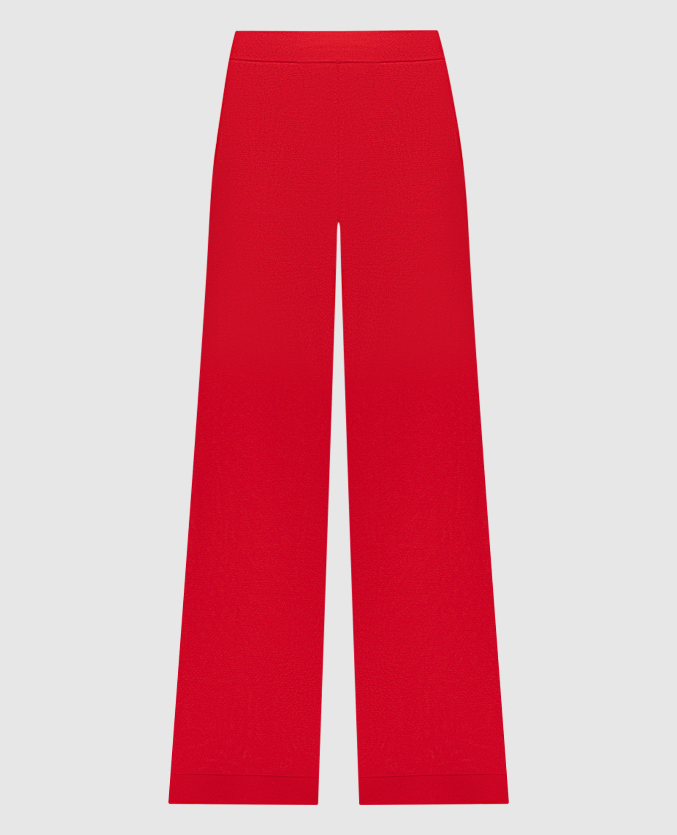 

Red pants made of wool Allude