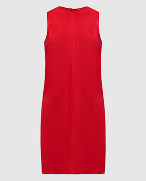 Ami Paris Red dress with emblem FDR066AC0014