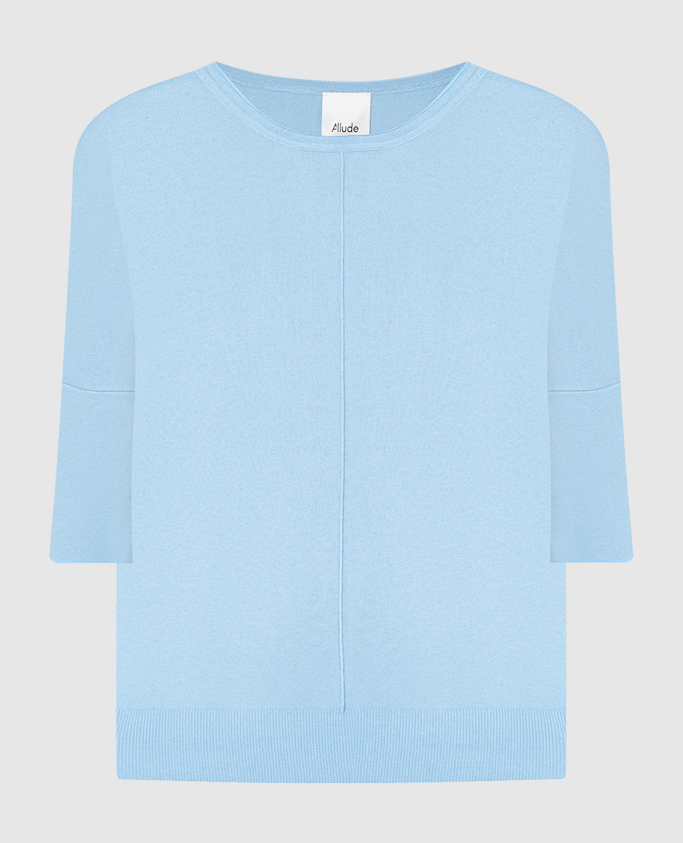 

Blue jumper with silk and cashmere Allude, Light blue