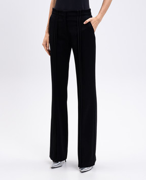 The Attico Black wool pants 251WCP00274WWW065AA