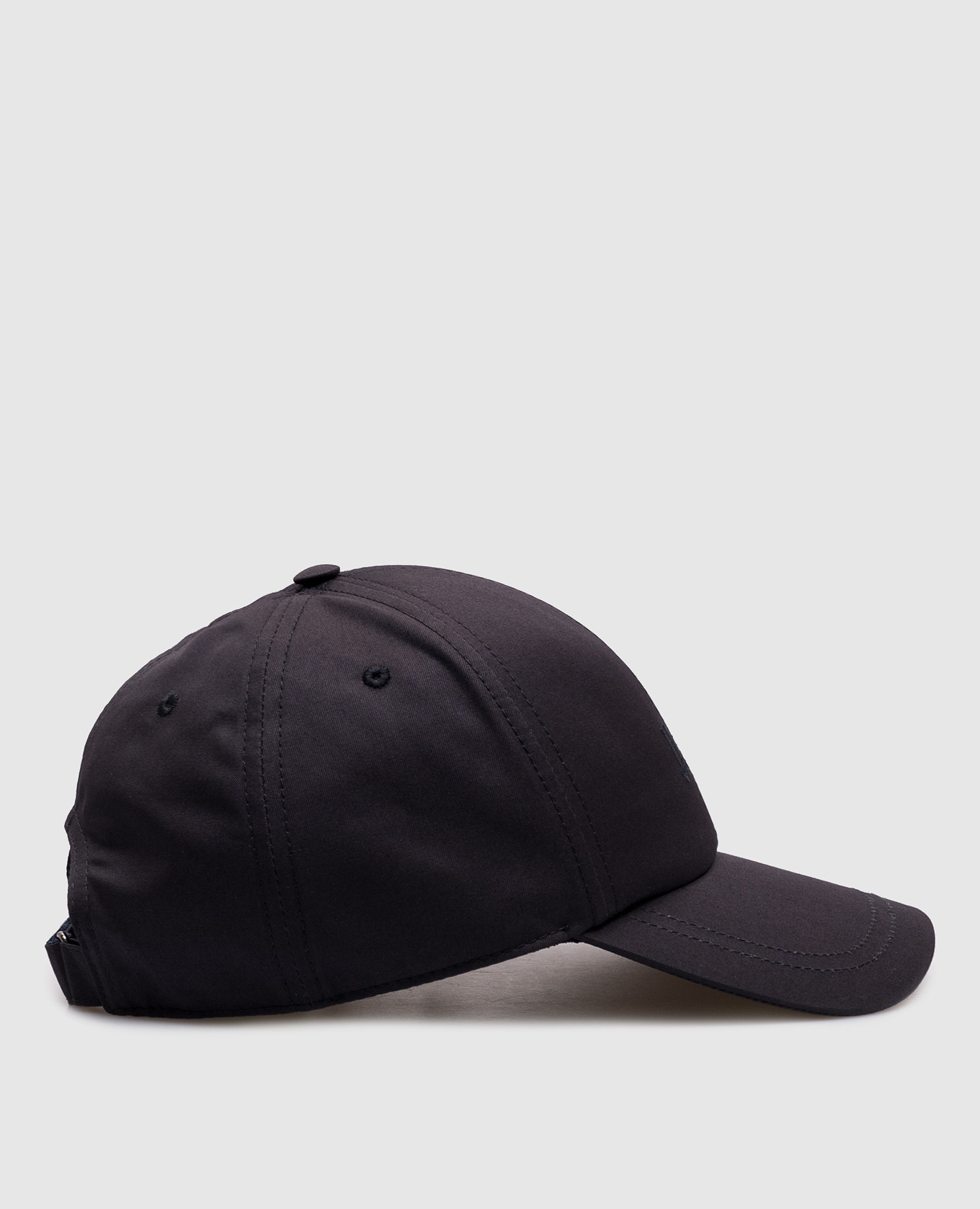 Blue cap with logo embroidery Herno 3