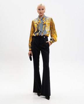 Versace Foulard Lavallière silk blouse 10216371A16262