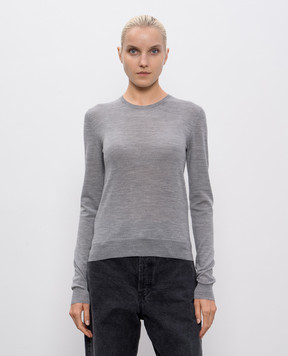 Saint Laurent Gray wool jumper 834223Y76GM