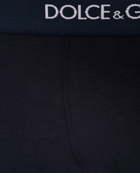 Dolce&Gabbana Set of blue boxer briefs with logo M9C07JONN95