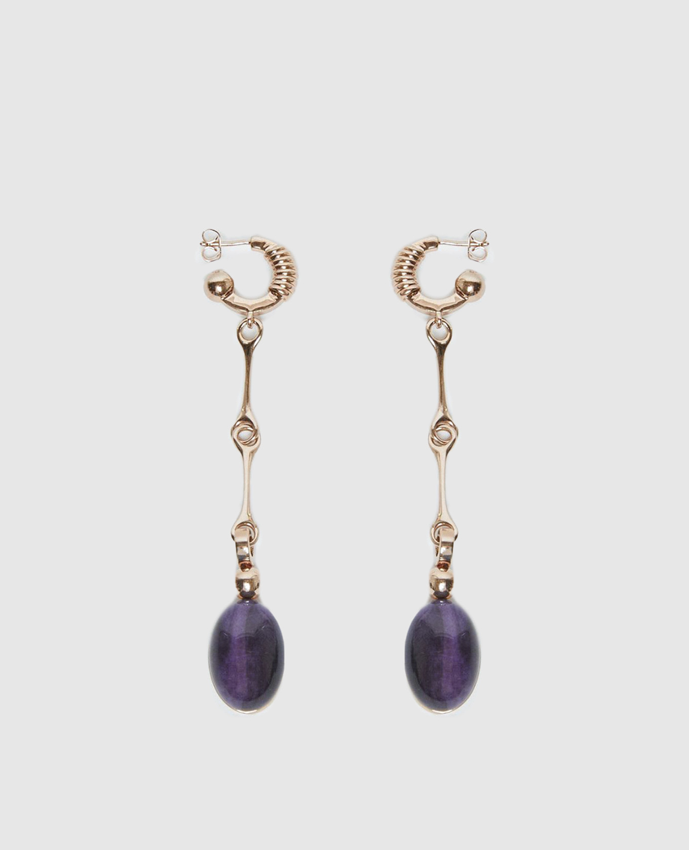 

Golden earrings Max Mara