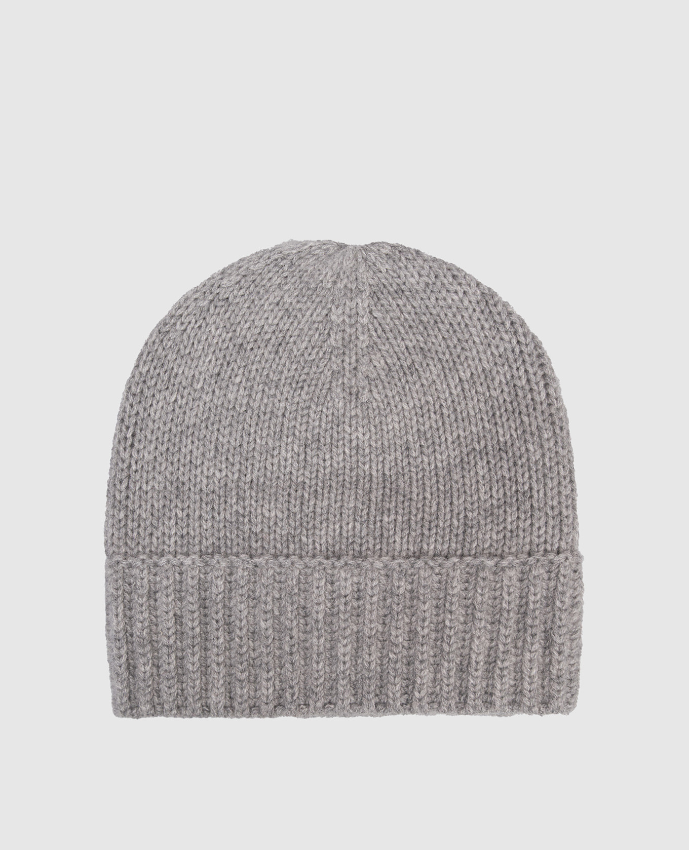 Gray cashmere hat Allude