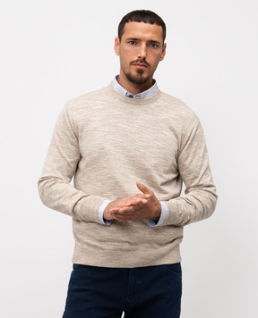 Florentino Beige melange jumper 125471510610