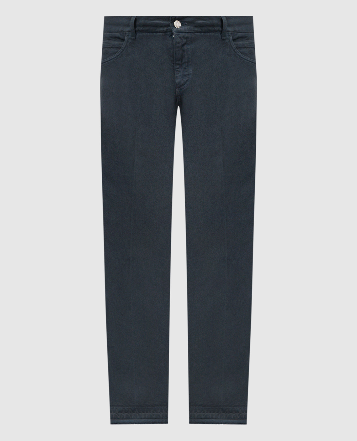 

Blue jeans with logo patch Dolce&Gabbana