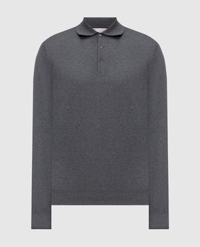Brunello Cucinelli Gray polo M29800135
