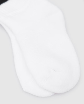 Dolce&Gabbana Children's white socks with a logo LBKAC5JBCAC