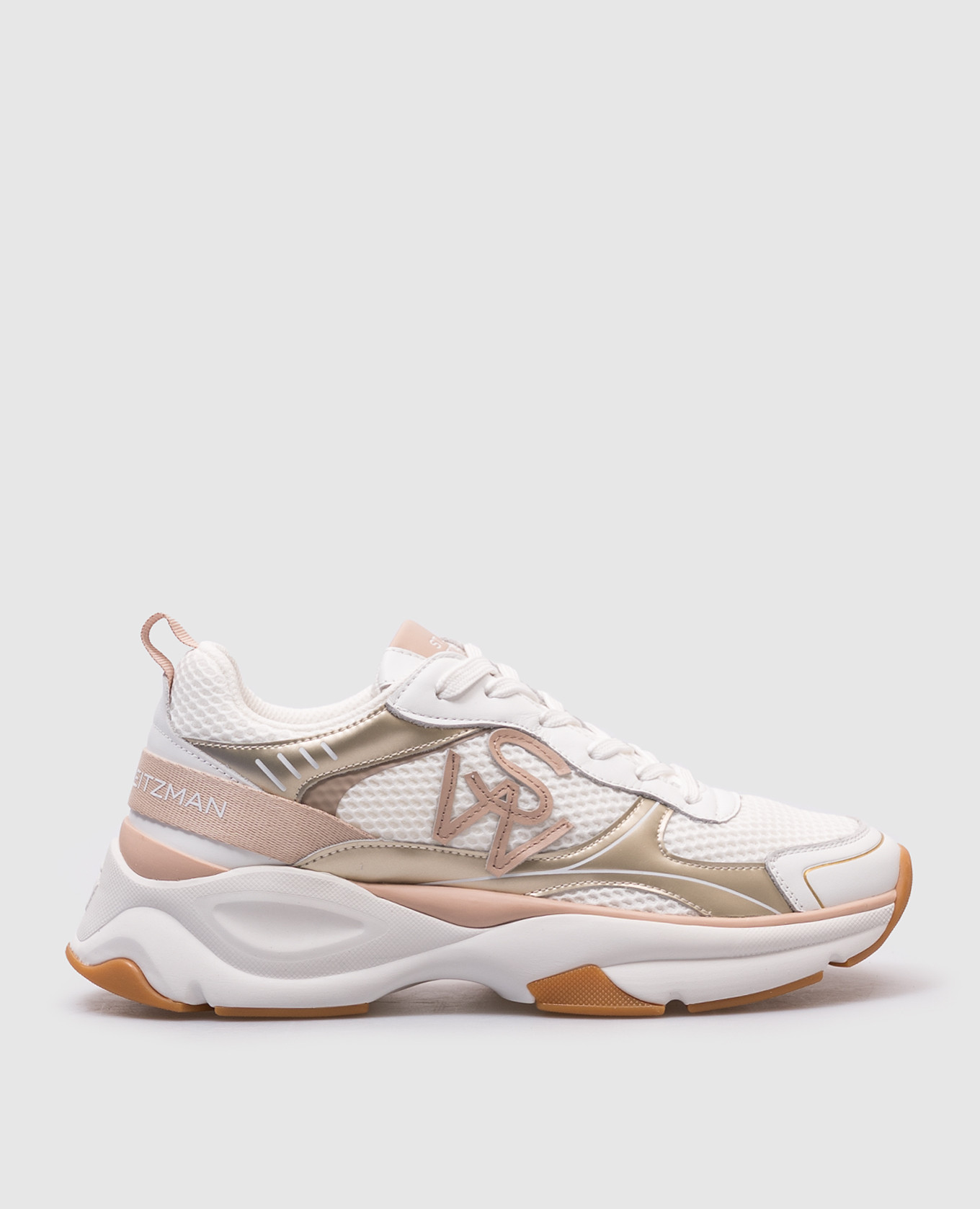 

White combination sneakers SW TRAINER Stuart Weitzman