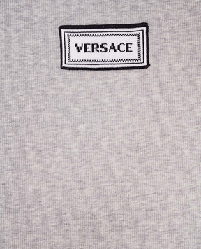 Versace Children's ribbed T-shirt set with logo 10187851A13344