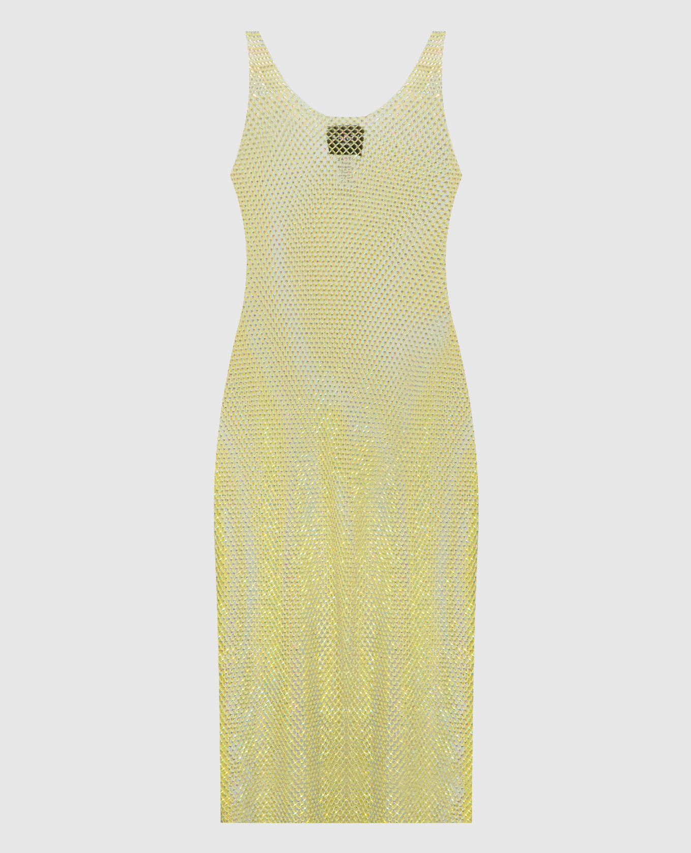 

Yellow mini SYDNEY dress with crystals Santa Brands