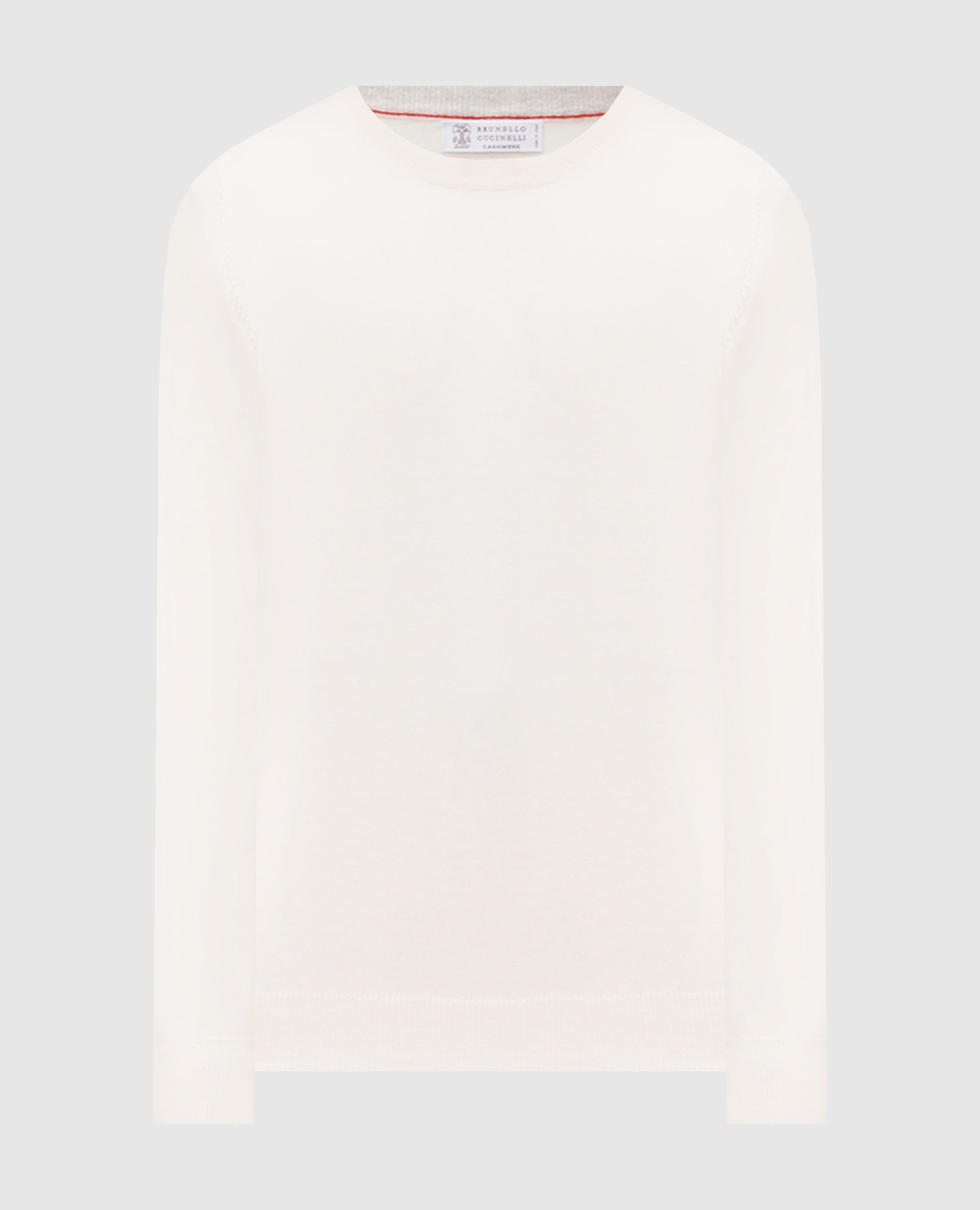 Beige cashmere jumper Brunello Cucinelli