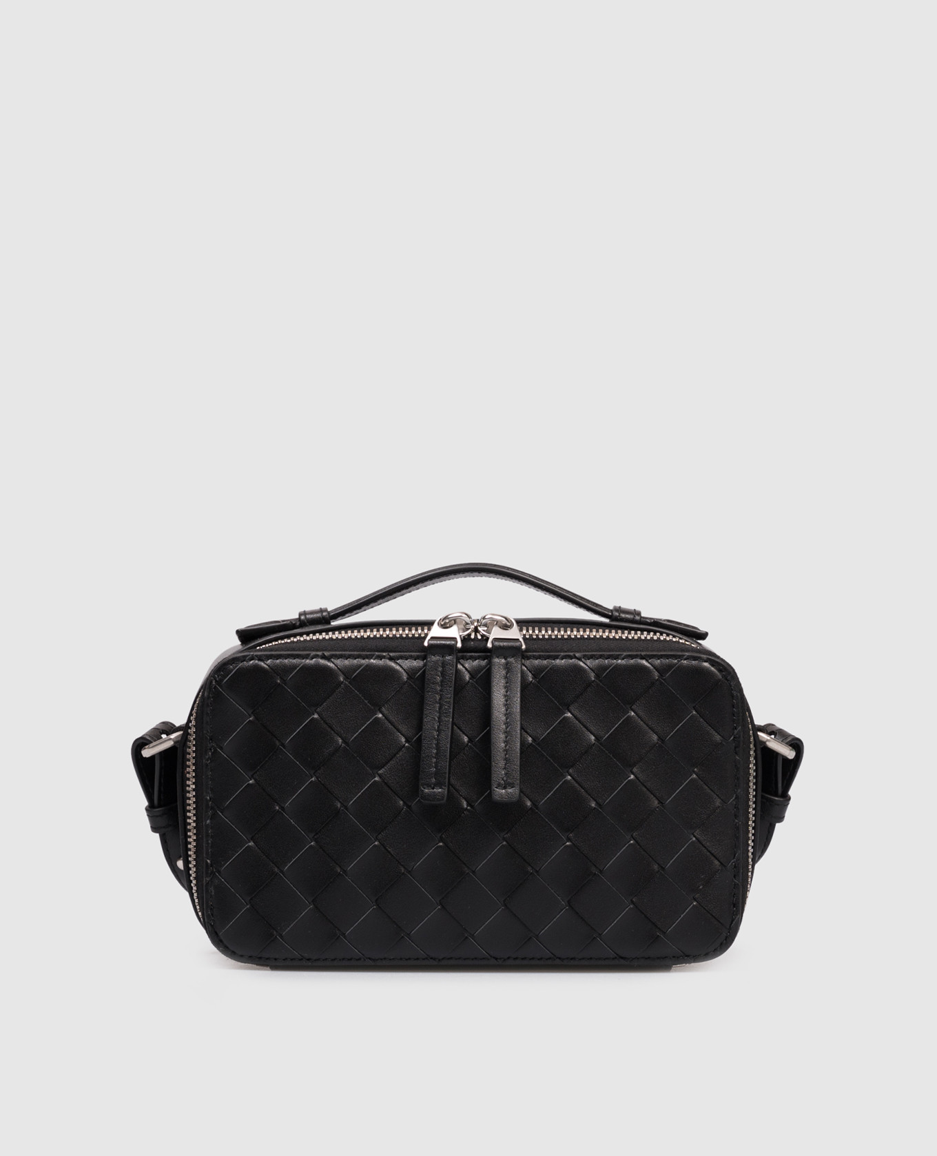 

Black Getaway leather bag Bottega Veneta