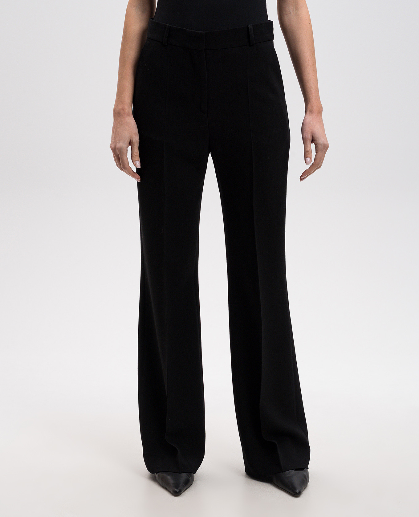 

Black flared pants with wool Toteme