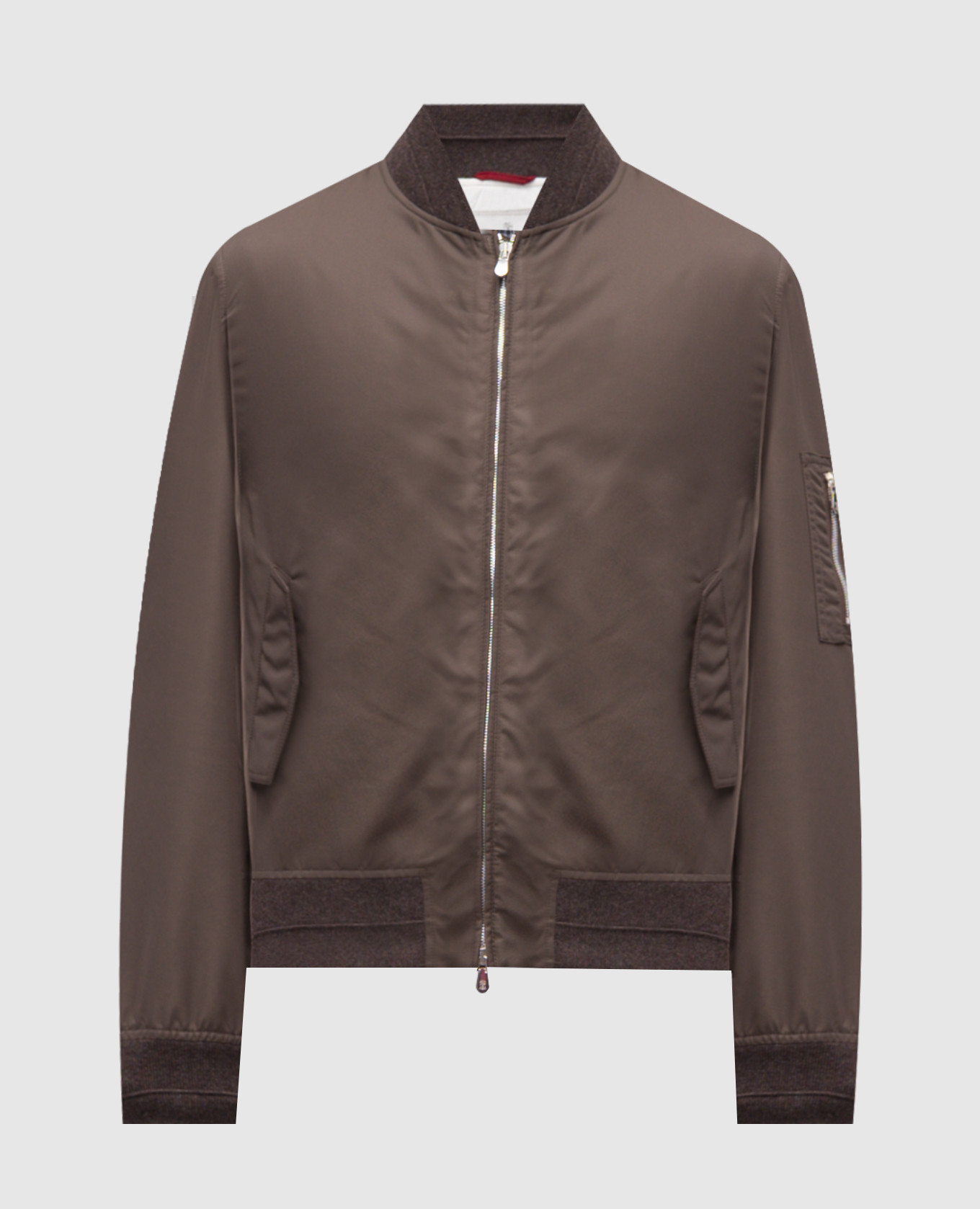 

Brown bomber jacket Brunello Cucinelli