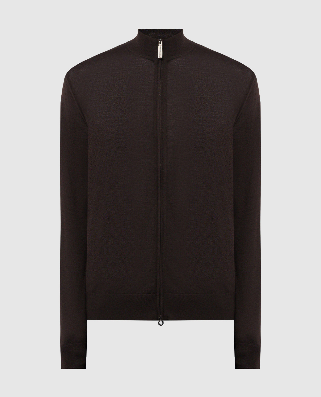 

Brown cashmere and silk cardigan Stefano Ricci