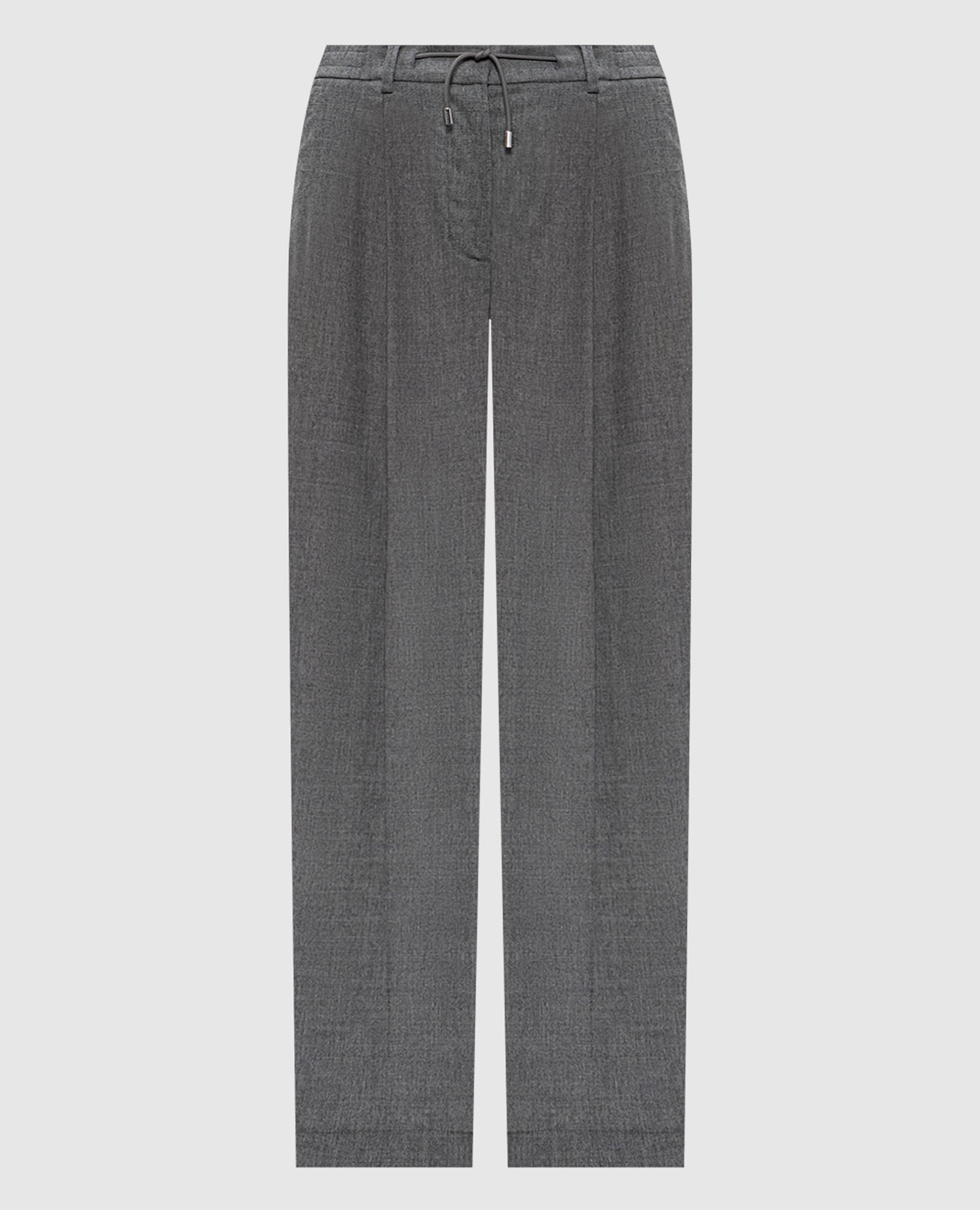 Grey wool and cashmere pants ANTONIA MooRER